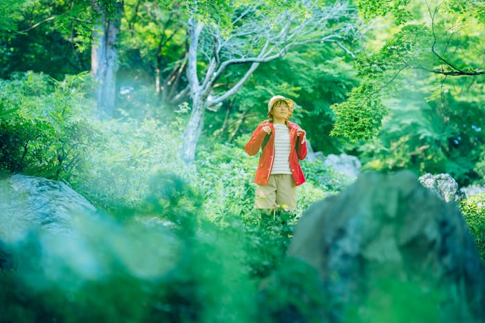 طفل يكتشف غابة تتكلم في قصة أطفال خيالية