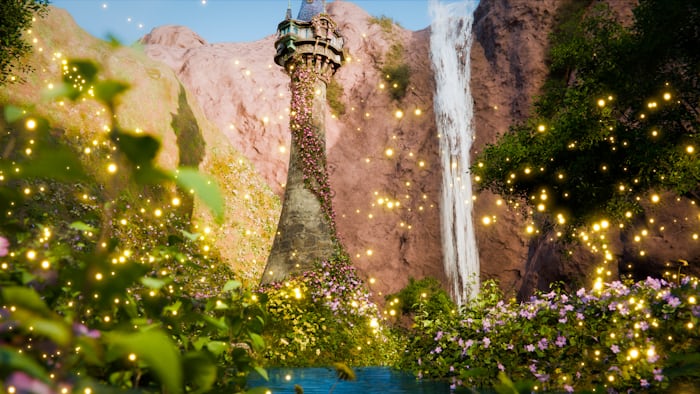 أرض سحرية من قصة "رحلة إلى أرض العجائب" مليئة بالكائنات العجيبة